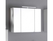 Bad Spiegelschrank in Weiß 3D Effekt
